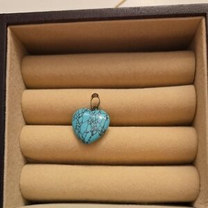 Turquoise Heart Pendant